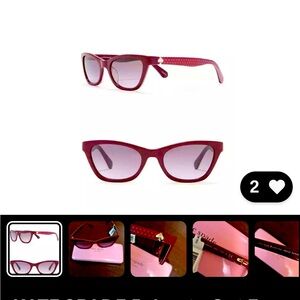 NWOT Kate Spade Johneta Cat eye sunglasses. No case
